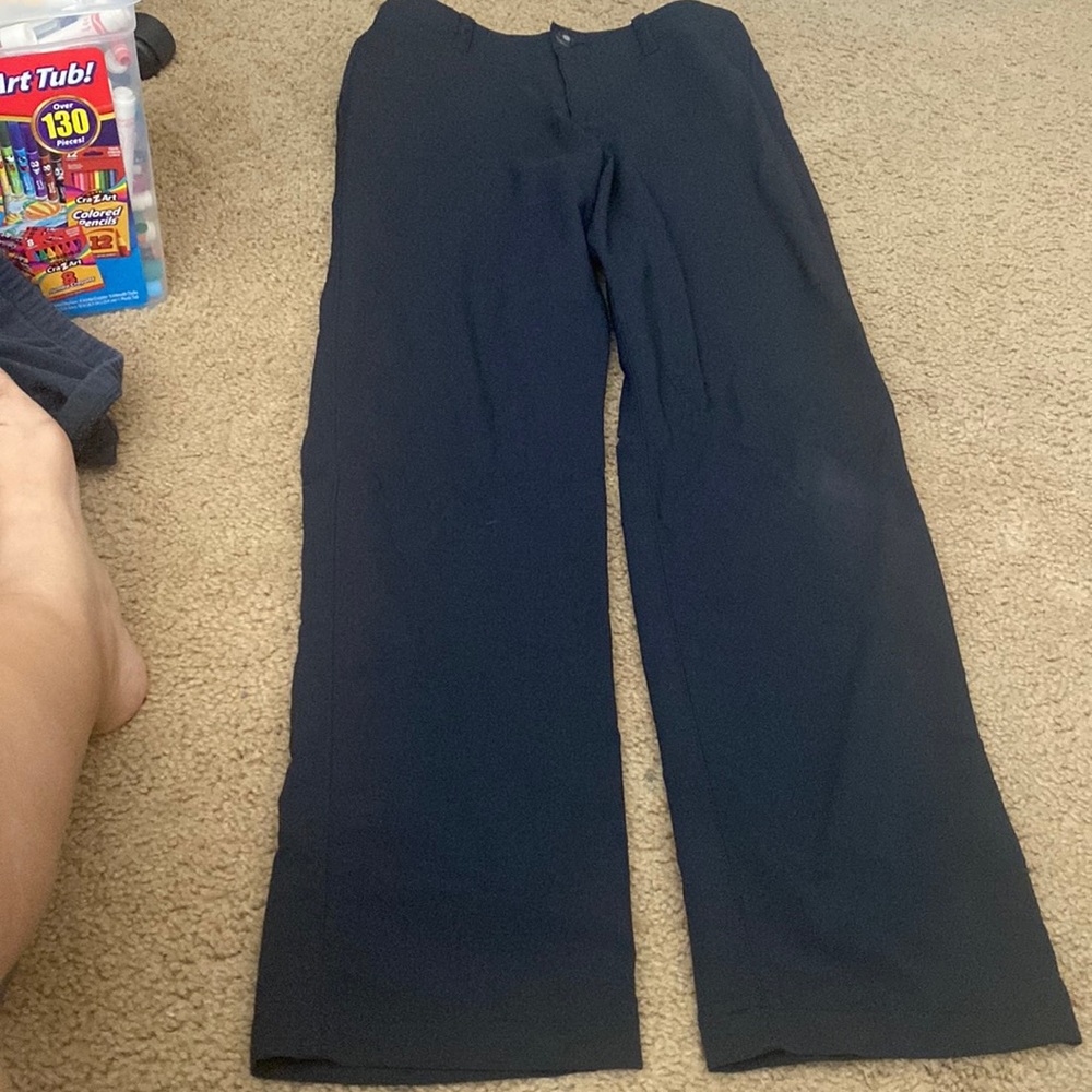Used boys under armour dri fit pants size ylg